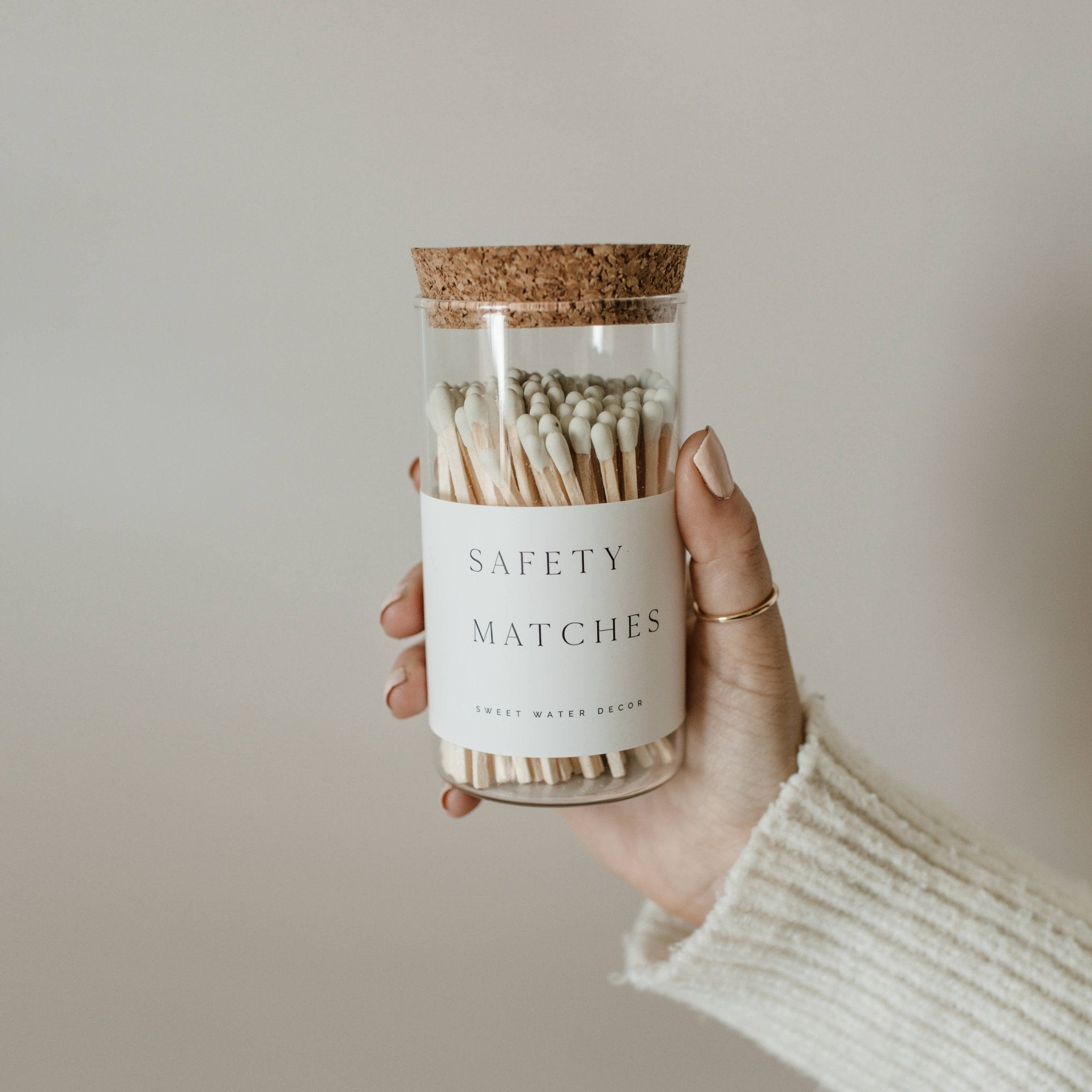 Medium Hearth Matches, White Tip - Home Decor & Gifts - HER Home Design Boutique